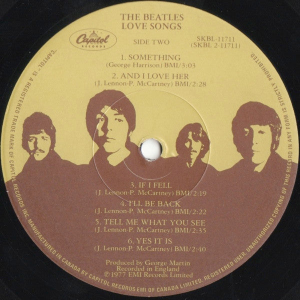 The Beatles – Love Songs (Used vinyl)