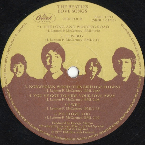 The Beatles – Love Songs (Used vinyl)