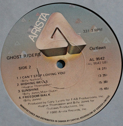 Outlaws – Ghost Riders (Used vinyl)
