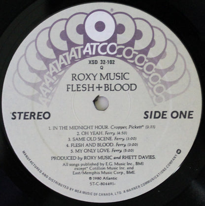 Roxy Music – Flesh + Blood (Used vinyl)