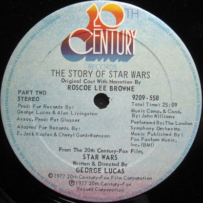 The Story Of Star Wars - Original Cast With Narration By Roscoe Lee Browne (Used vinyl)