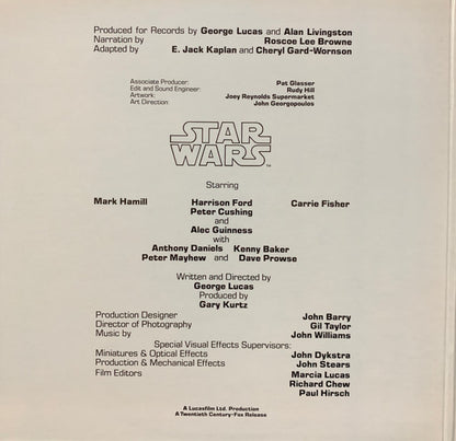 The Story Of Star Wars - Original Cast With Narration By Roscoe Lee Browne (Used vinyl)