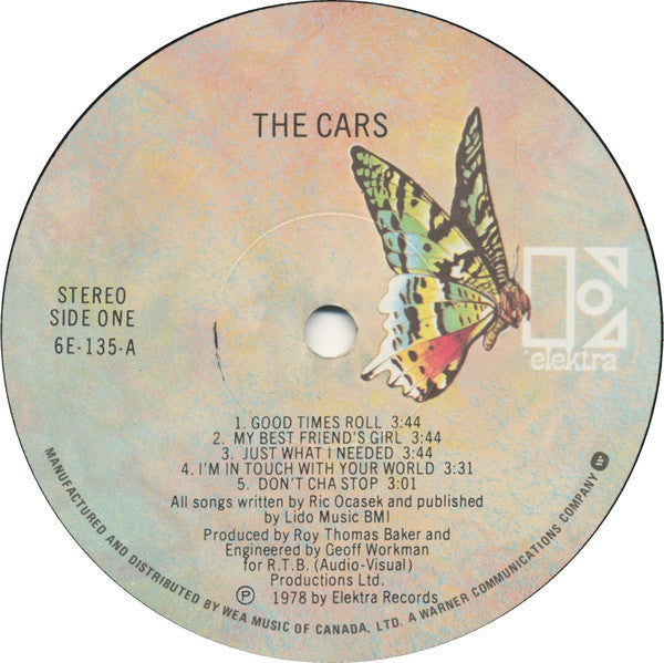 The Cars – The Cars (Used vinyl)