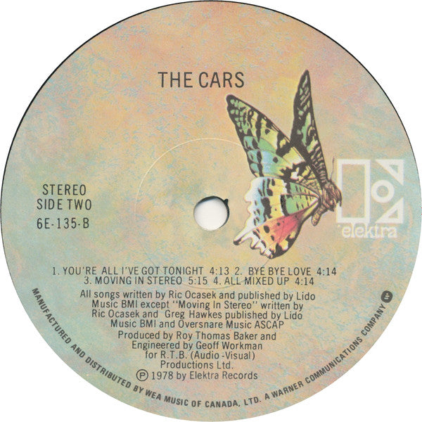 The Cars – The Cars (Used vinyl)