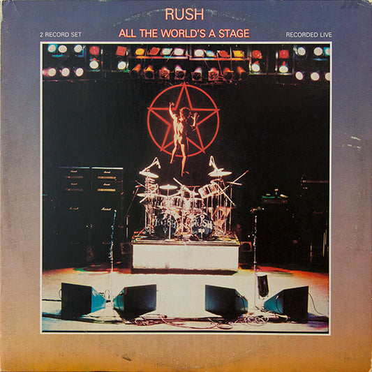 Rush – All The World's A Stage (Used vinyl)