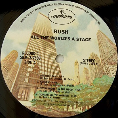 Rush – All The World's A Stage (Used vinyl)