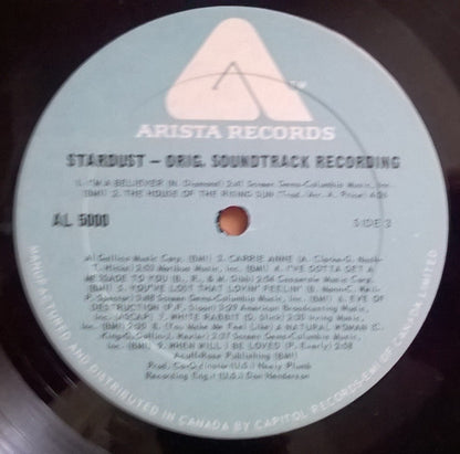 Various – "Stardust" Original Soundtrack Recording (Used vinyl)