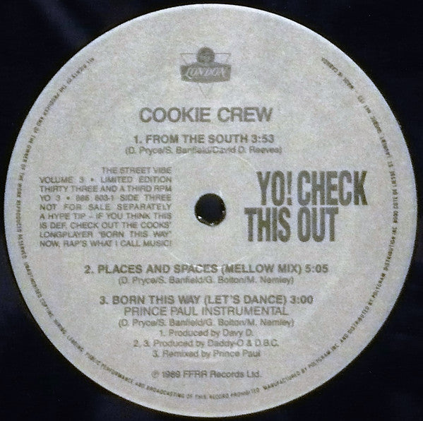 Cookie Crew – The Street Vibe Volume 3 (Used vinyl)