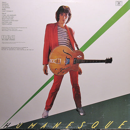 Jack Green – Humanesque - Used vinyl
