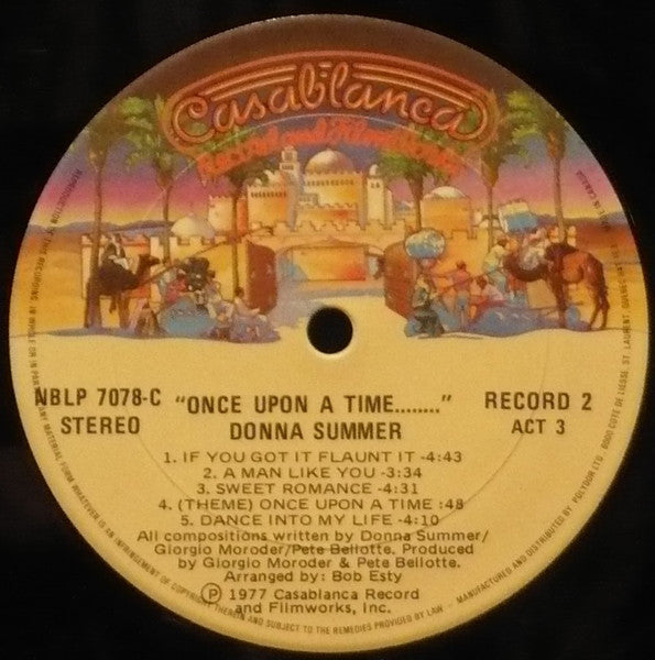 Donna Summer – Once Upon A Time... (Used vinyl)