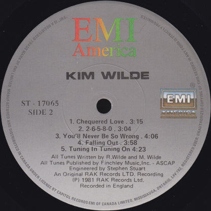 Kim Wilde – Kim Wilde (Used vinyl)