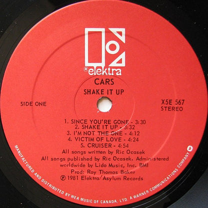 The Cars – Shake It Up (Used vinyl)