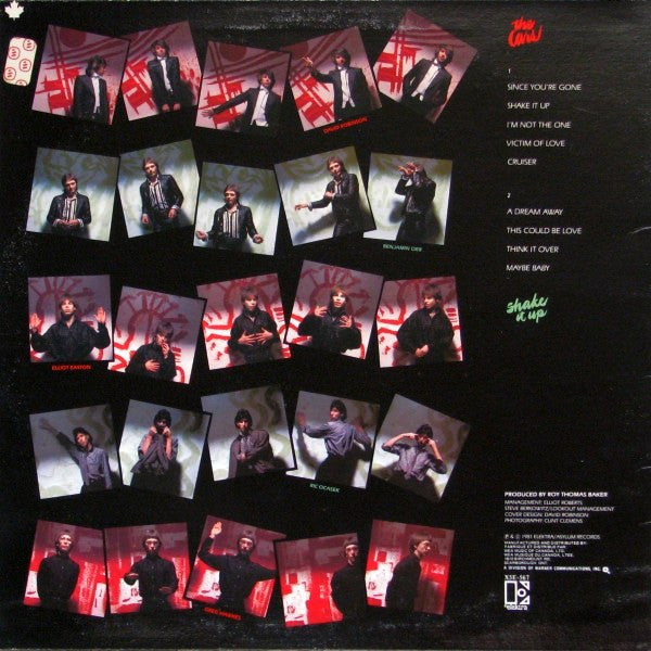 The Cars – Shake It Up (Used vinyl)