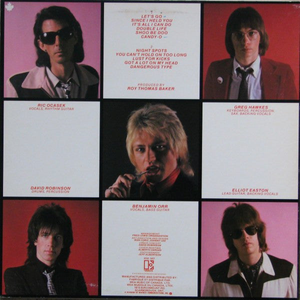 The Cars – Candy-O (Used vinyl)