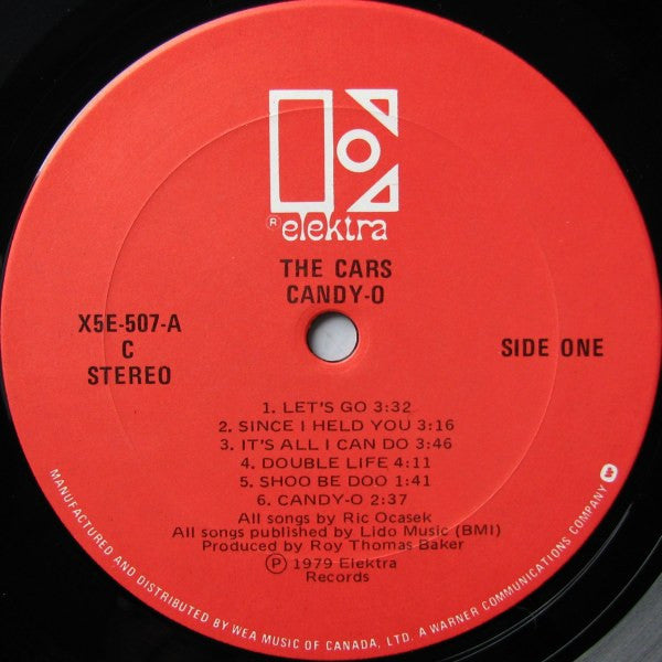 The Cars – Candy-O (Used vinyl)