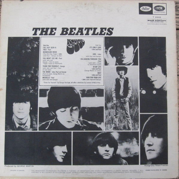 The Beatles – Rubber Soul (Used vinyl)