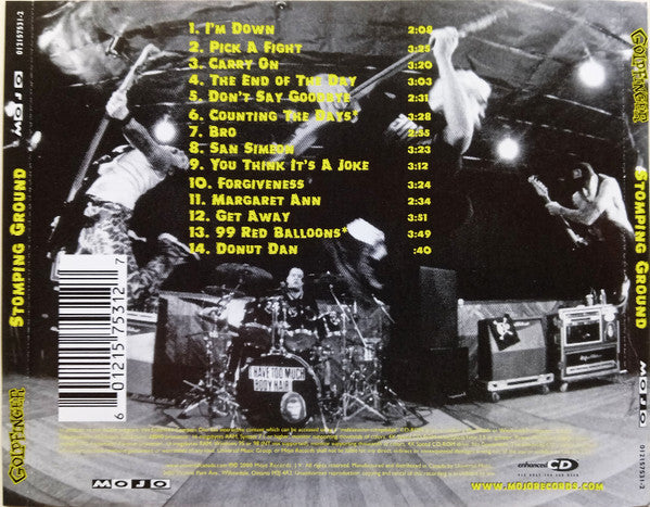 Goldfinger – Stomping Ground (Used CD)