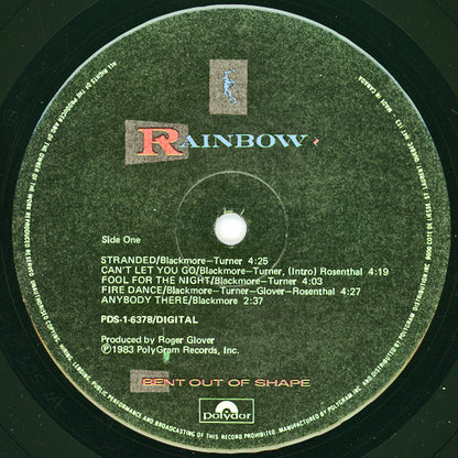 Rainbow – Bent Out Of Shape (Used vinyl)