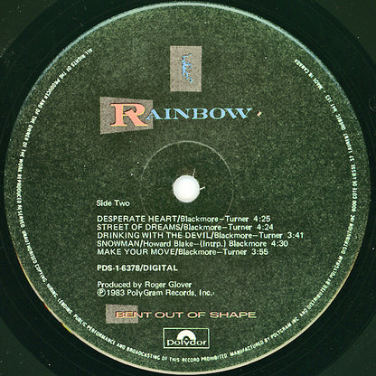 Rainbow – Bent Out Of Shape (Used vinyl)
