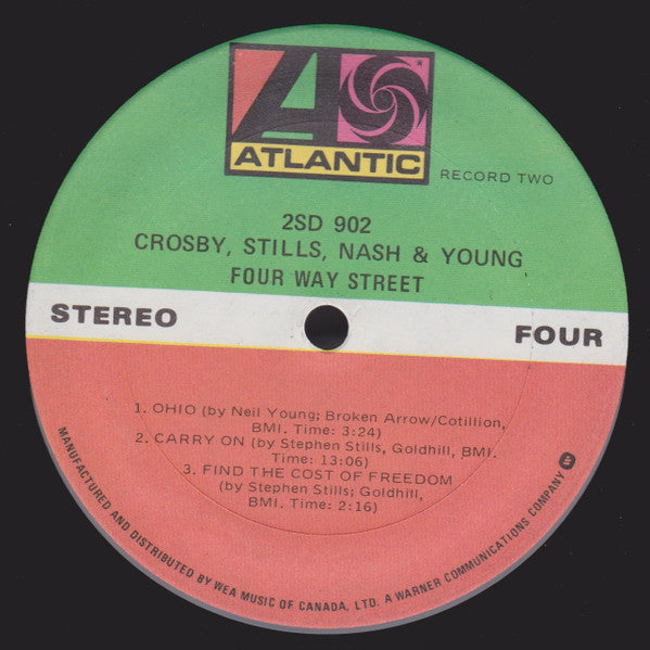 Crosby, Stills, Nash & Young – 4 Way Street (Used vinyl)