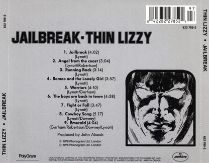 Thin Lizzy – Jailbreak (Used CD)