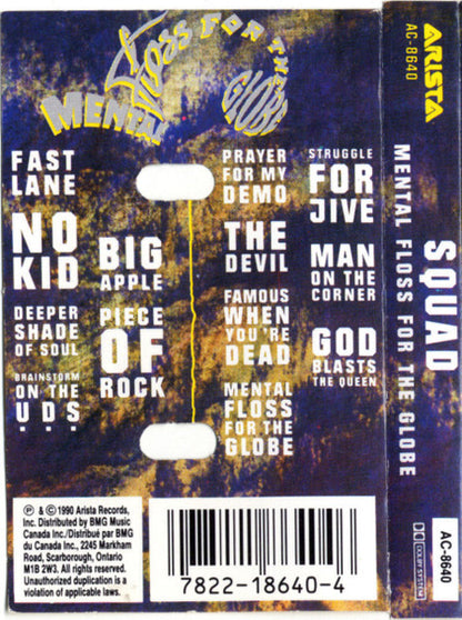 Urban Dance Squad – Mental Floss For The Globe (Used cassette)