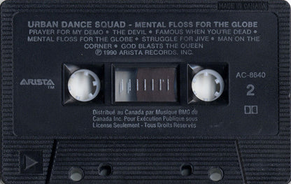 Urban Dance Squad – Mental Floss For The Globe (Used cassette)