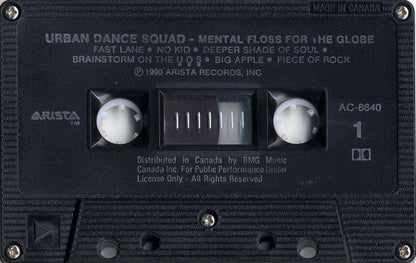 Urban Dance Squad – Mental Floss For The Globe (Used cassette)