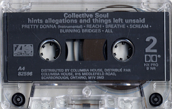 Collective Soul – Hints Allegations & Things Left Unsaid (Used vinyl)