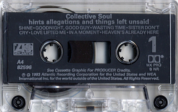 Collective Soul – Hints Allegations & Things Left Unsaid (Used vinyl)