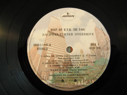 Bachman-Turner Overdrive – Best Of B.T.O. (So Far) (Used vinyl)