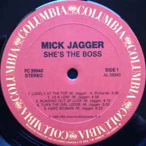 Mick Jagger – She's The Boss - Used vinyl