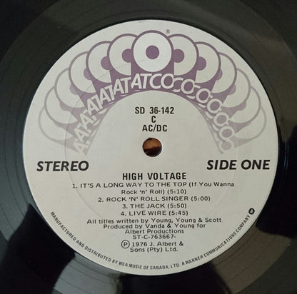 AC/DC – High Voltage (Used vinyl)