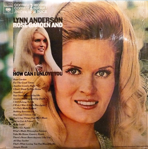 Lynn Anderson – Rose Garden And How Can I Unlove You (Used vinyl)