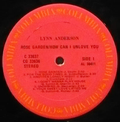 Lynn Anderson – Rose Garden And How Can I Unlove You (Used vinyl)
