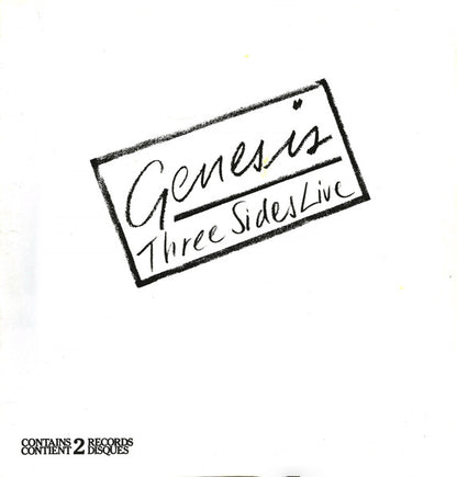 Genesis – Three Sides Live (Used vinyl)