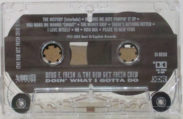 Doug E. Fresh & The New Get Fresh Crew – Doin' What I Gotta Do (Used cassette)