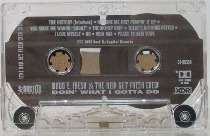 Doug E. Fresh & The New Get Fresh Crew – Doin' What I Gotta Do (Used cassette)