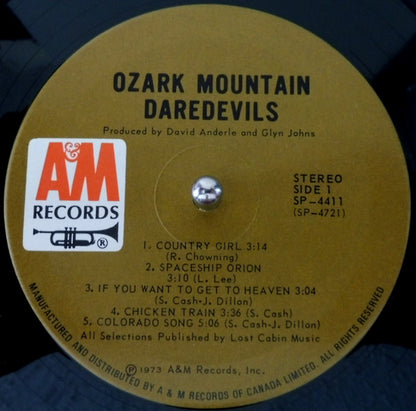 The Ozark Mountain Daredevils – The Ozark Mountain Daredevils (Used vinyl)