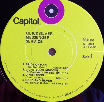 Quicksilver Messenger Service – Quicksilver Messenger Service (Used vinyl)