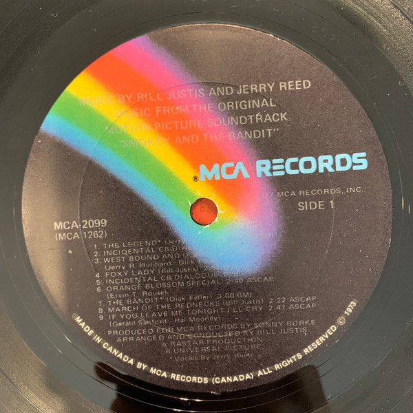 Various – Smokey And The Bandit (Music From The Original Motion Picture Soundtrack) (Used vinyl)