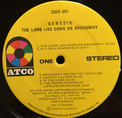 Genesis – The Lamb Lies Down On Broadway (Used vinyl) (1LP)