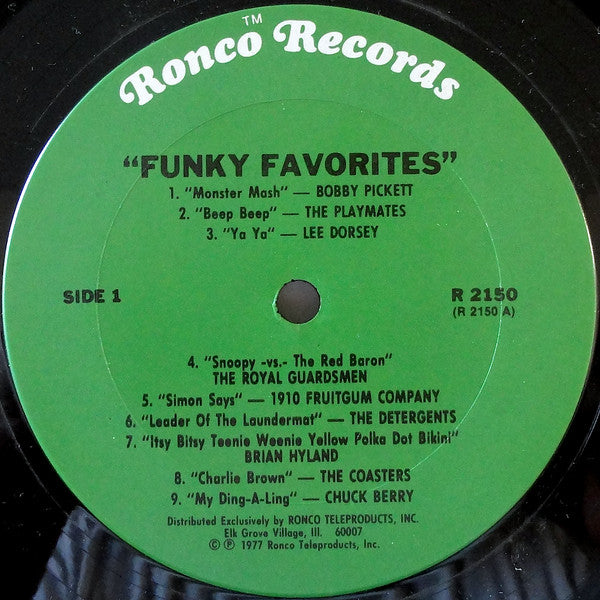 Various – Funky Favorites (Used vinyl)
