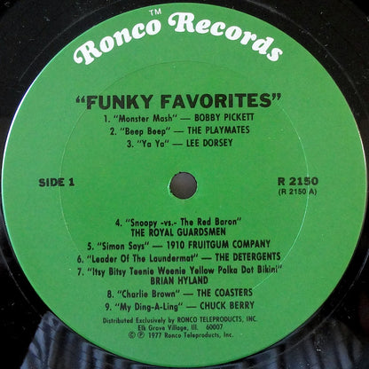 Various – Funky Favorites (Used vinyl)