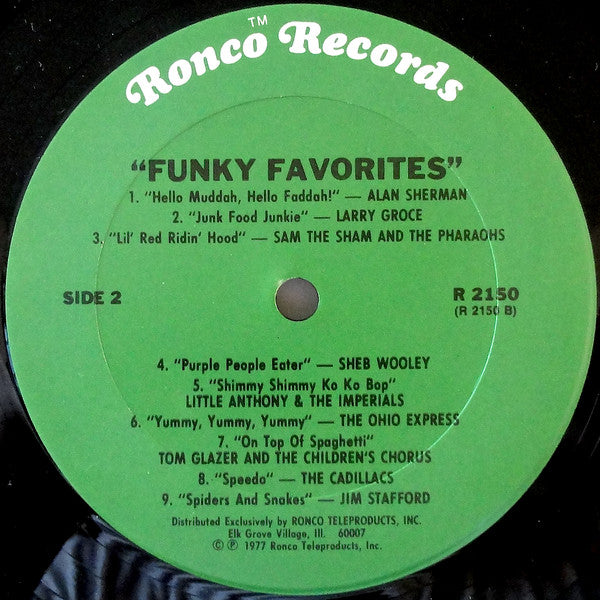 Various – Funky Favorites (Used vinyl)