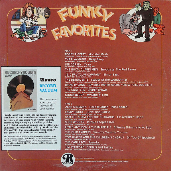 Various – Funky Favorites (Used vinyl)