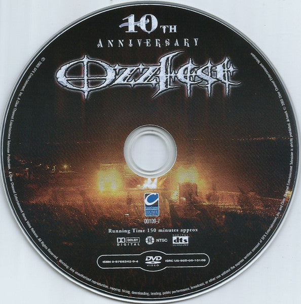 Various – Ozzfest 10th Anniversary (Used DVD)