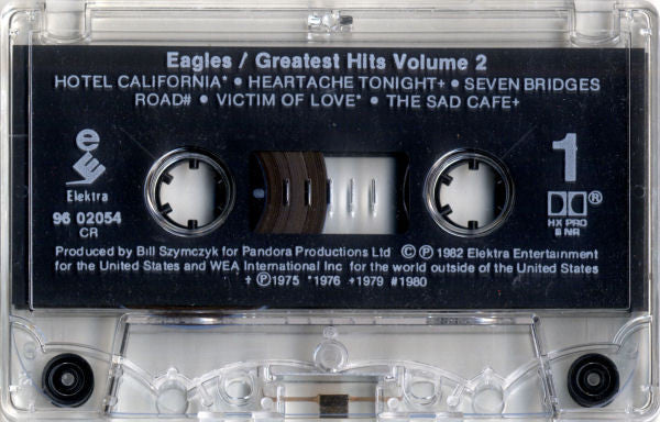 Eagles – Eagles Greatest Hits Volume 2 (Used cassette)