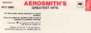 Aerosmith – Aerosmith's Greatest Hits (Used cassette)