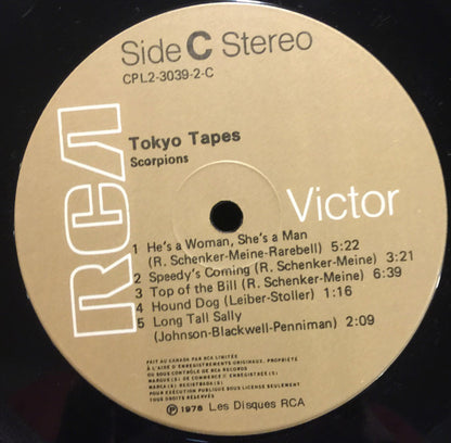 Scorpions – Tokyo Tapes (Used vinyl)